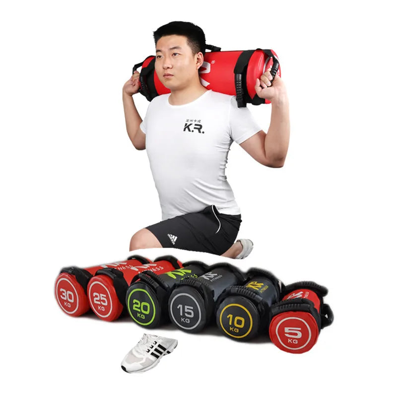 40kg Weights Load Power Bag, Professional Weightlifting Punching Bag, Body Building Sandbag