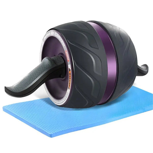 Automatic Rebound Abs Wheel, No Noise, Giant Wheel Home Fitness, Core Muscle Trainer, Back Belly Exercise