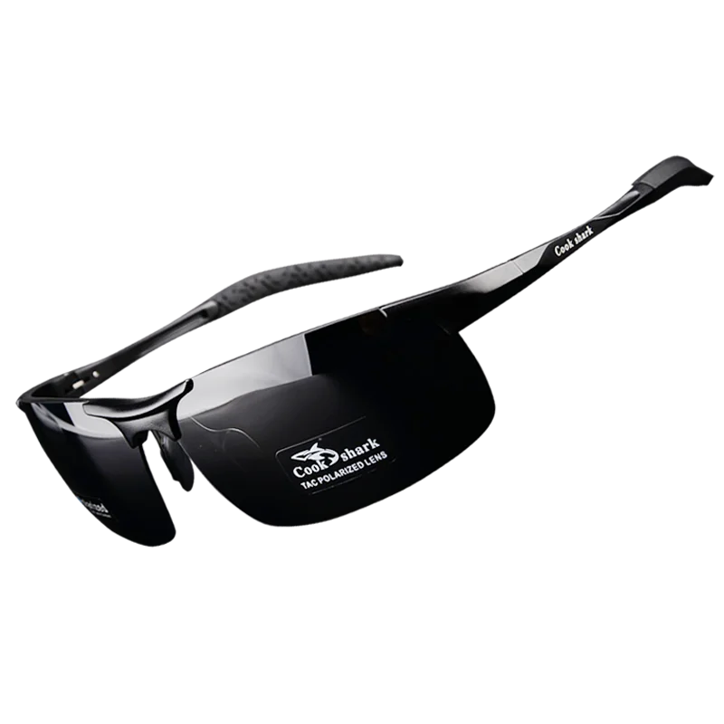 Cook Shark's new aluminum magnesium sunglasses HD polarized