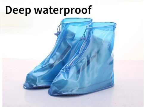 Reusable Rain Boot Cover Non-slip Wear-resistant Thick Waterproof