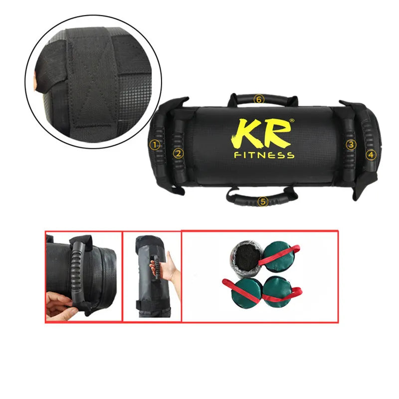 40kg Weights Load Power Bag, Professional Weightlifting Punching Bag, Body Building Sandbag