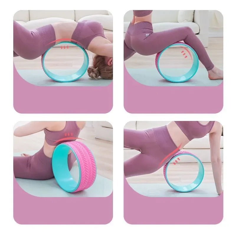 Yoga Wheel Open Back Massage Equipment Beginners Bend Down Artifact Dharma Pilates Ring