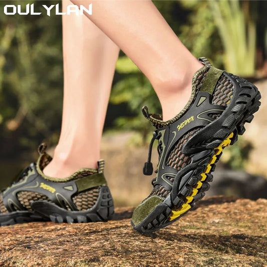 Breathable Sneakers, Fashion Shoes Climbing Hiking Outdoor Beach Wading