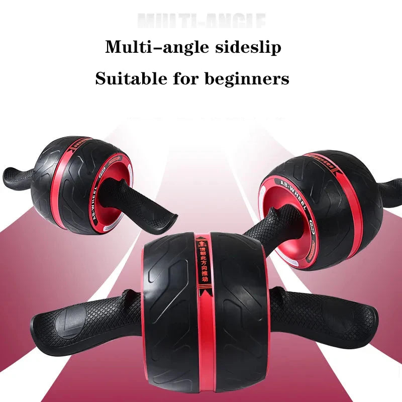 Silent Abdominal Muscle Trainer Ab Roller Abdominal Wheel Home Gym