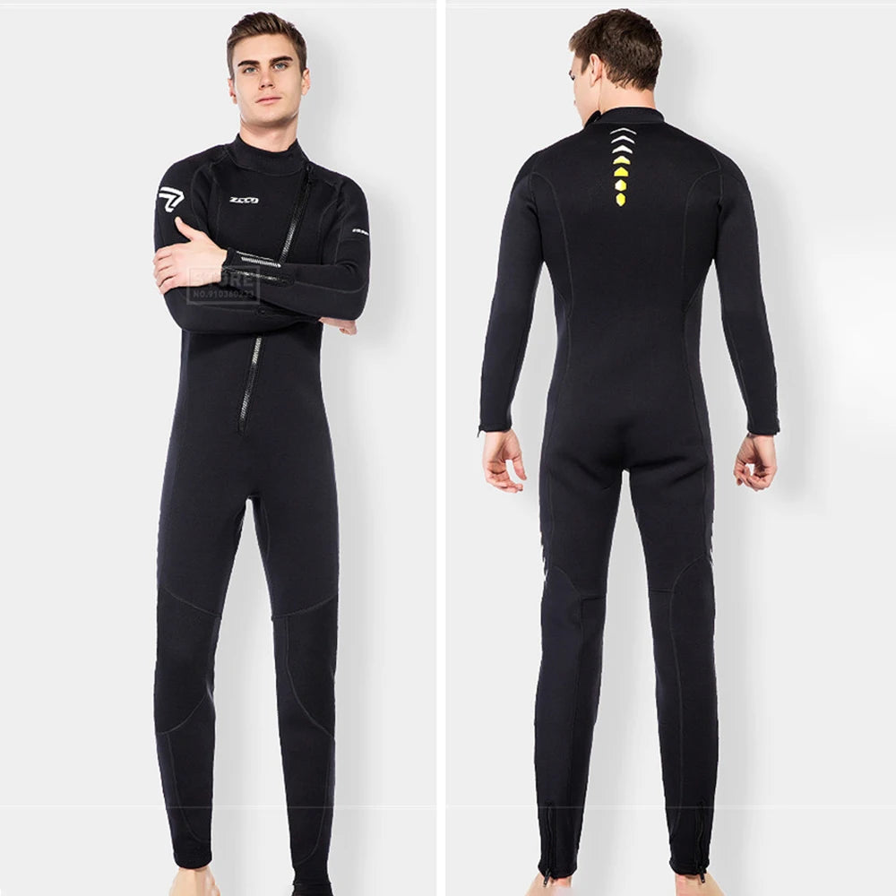 3MM Neoprene Wetsuit Surf Scuba Diving Suit Underwater Fishing Spearfishing Kitesurf Swimwear