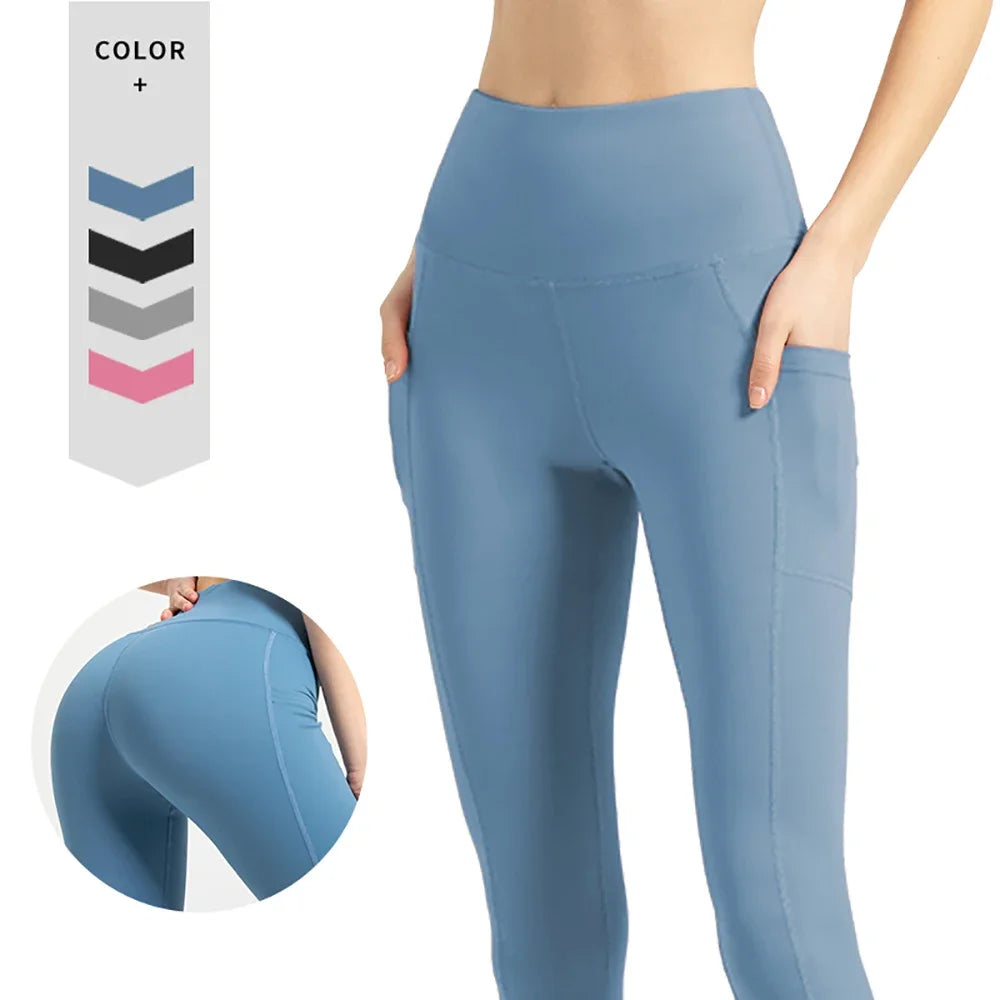 High Waist Leggings Running Comfortable Yoga Pants