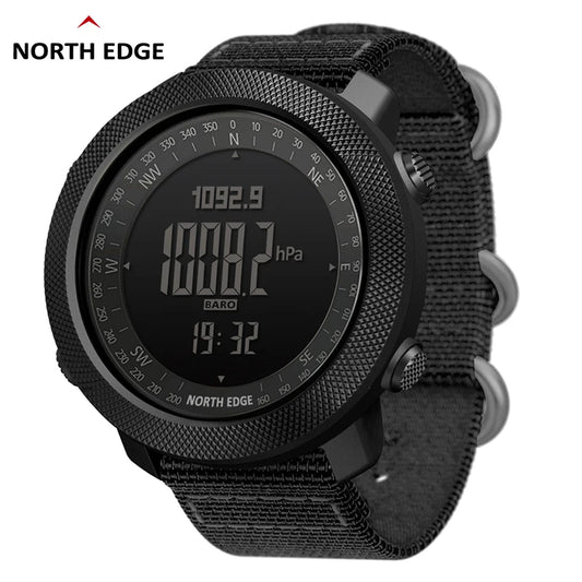 Men's sport Digital watch Altimeter Barometer Compass waterproof 50m Wristband