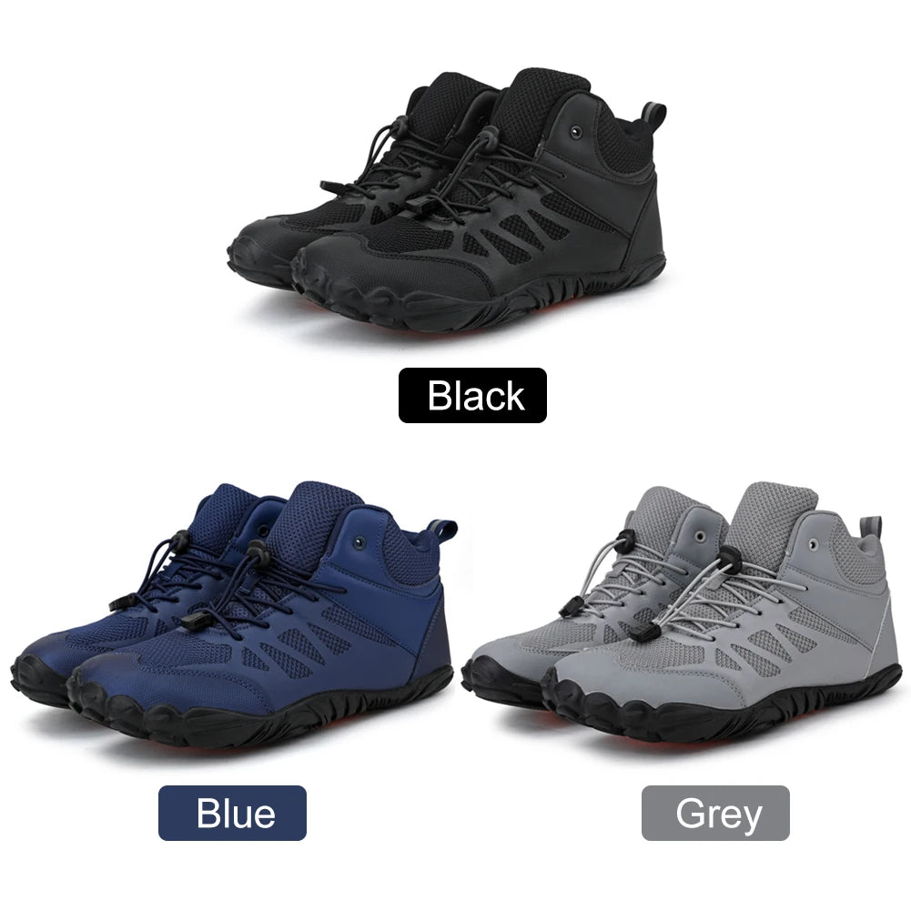 Winter Warm Sneakers Unisex Rubber Waterproof Non-Slip High Ankle Snow Boots Breathable