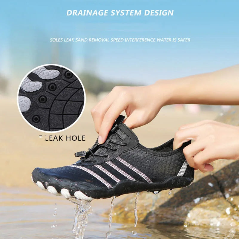 Oulylan Water Shoes Men Women Beach Aqua Shoes Quick Dry Barefoot