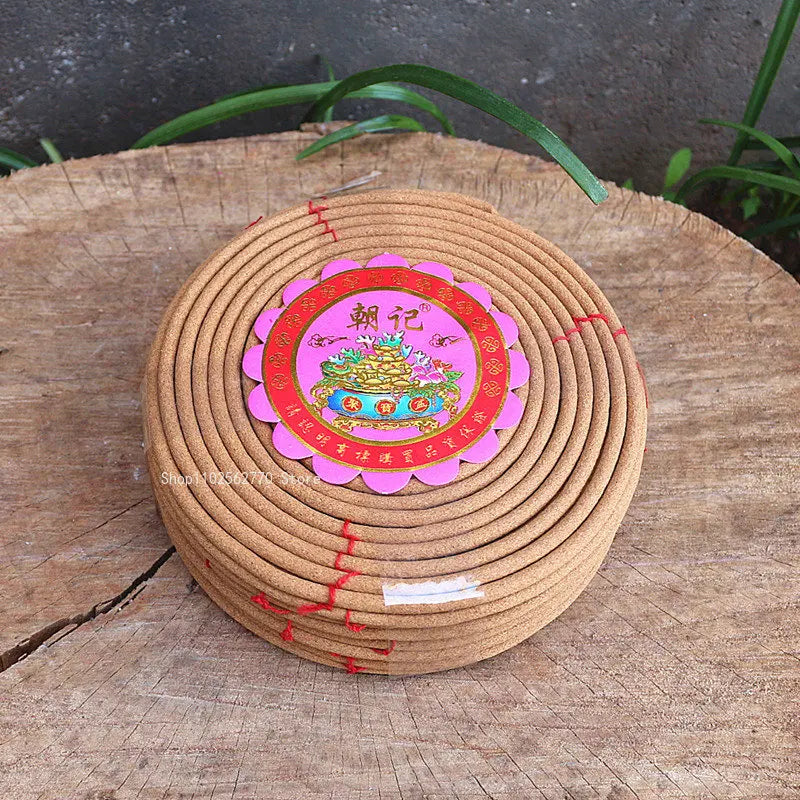 12/24/48 Hours Threading Tower Incense Pan Incense Natural Sandalwood