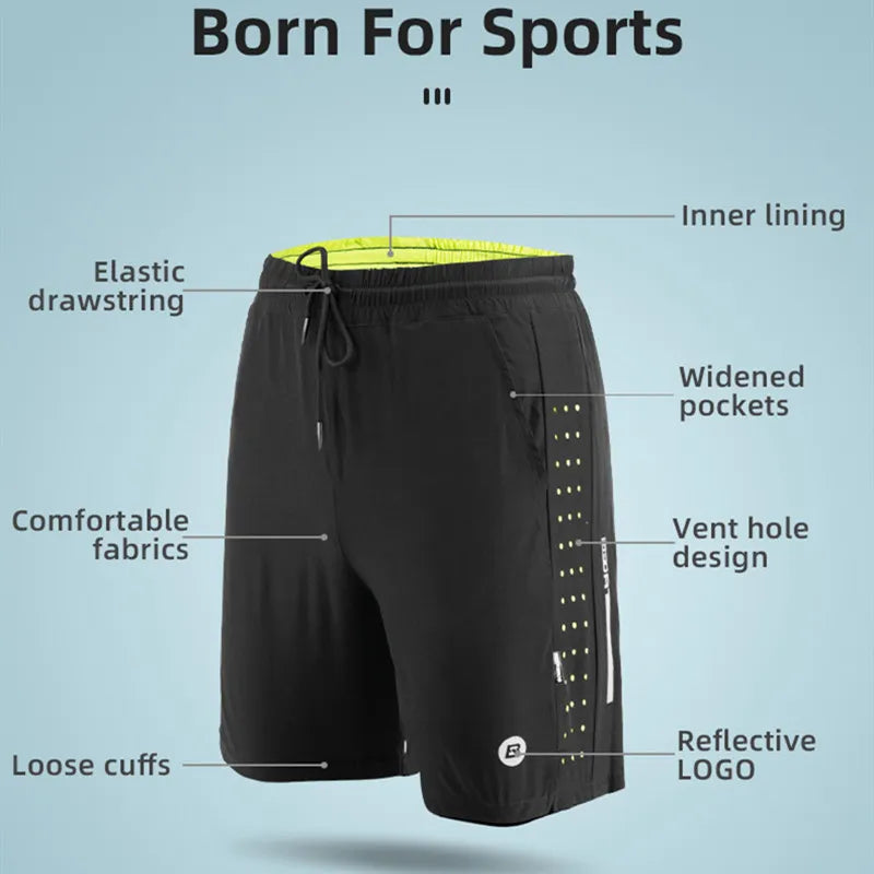 Running Shorts Unisex Clothing Shorts Spandex