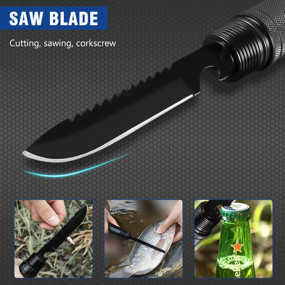 Multi-function Tactical Axe Sheath Blade Protection High Carbon Steel