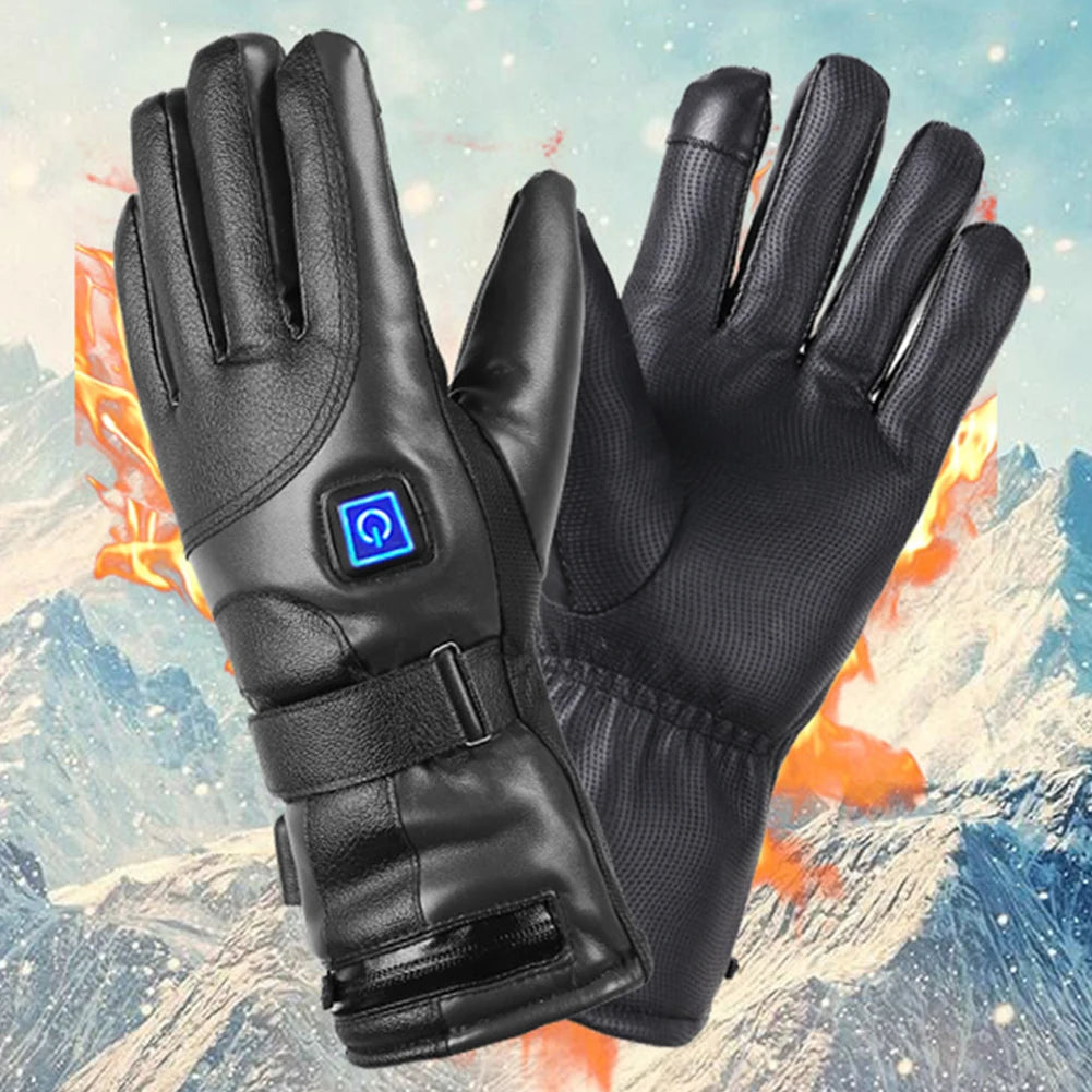 Waterproof Heated Rechargeable Gloves Electric Heated Thermal Gloves