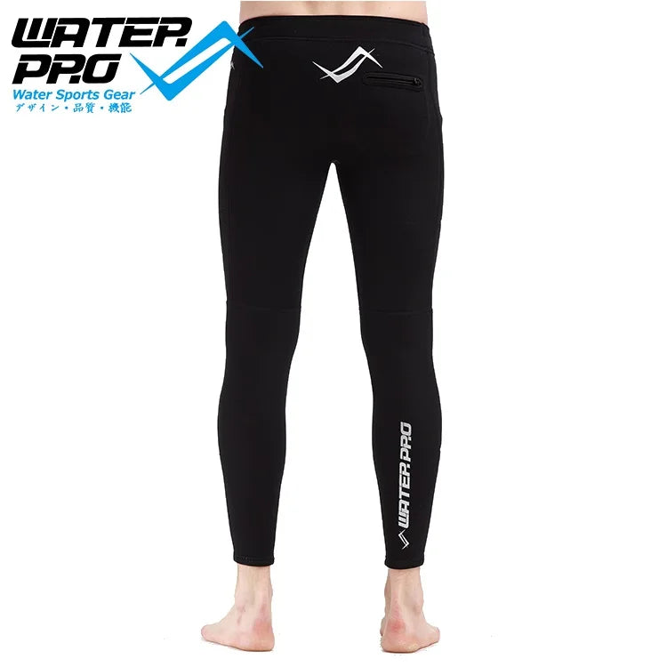 Water Pro 3mm Diving Thermal Long Pants Wetsuit Scuba Diving Free Diving