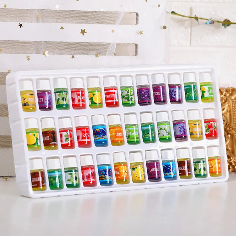 36pcs/lot Essential Oils For Aromatherapy Diffusers Fragrances