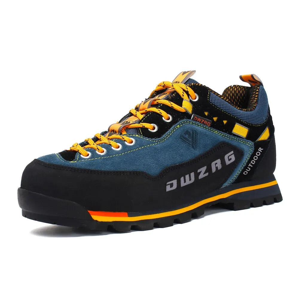 Waterproof Hiking Shoes Anti-collision Casual Lace-up Sneakers