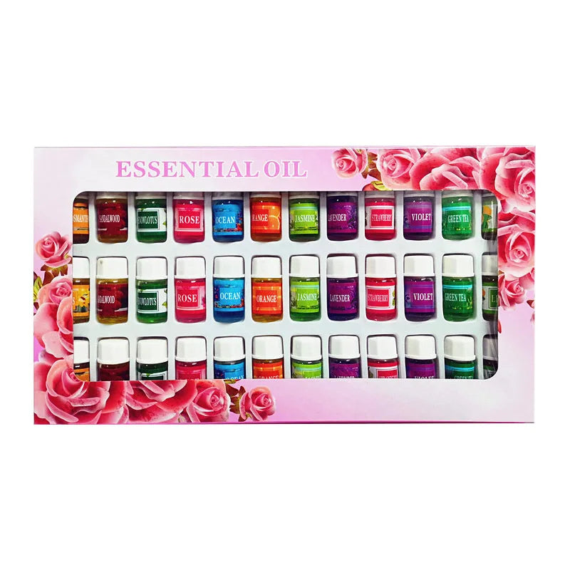 36pcs/lot Essential Oils For Aromatherapy Diffusers Fragrances