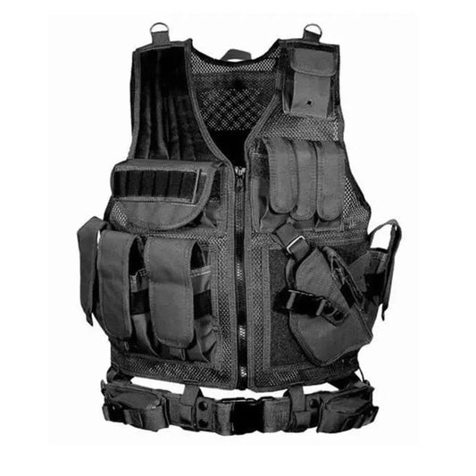 Adjustable Tactical Vest Security Combat Body Armor