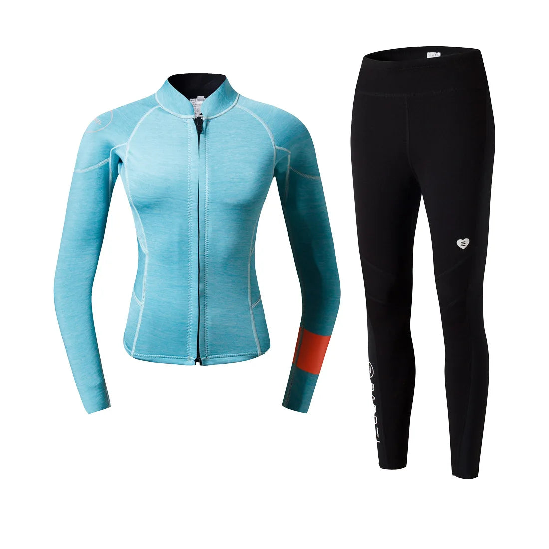 Wet Suit Diving Suit 2MM Women Wetsuit Split Long Sleeved Top Kitesurf Surf Surfing Spearfishing