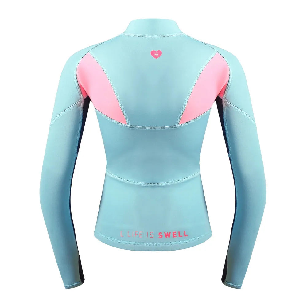 Wet Suit Diving Suit 2MM Women Wetsuit Split Long Sleeved Top Kitesurf Surf Surfing Spearfishing