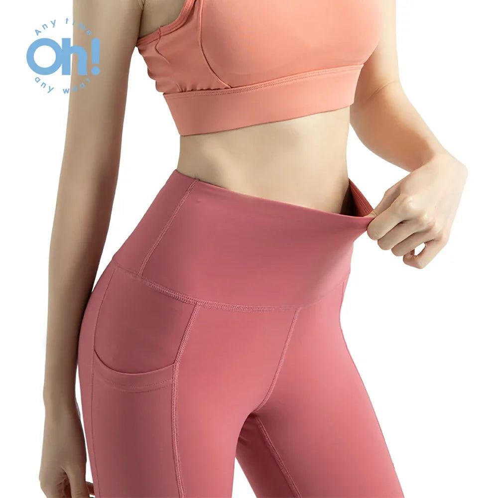 High Waist Leggings Running Comfortable Yoga Pants