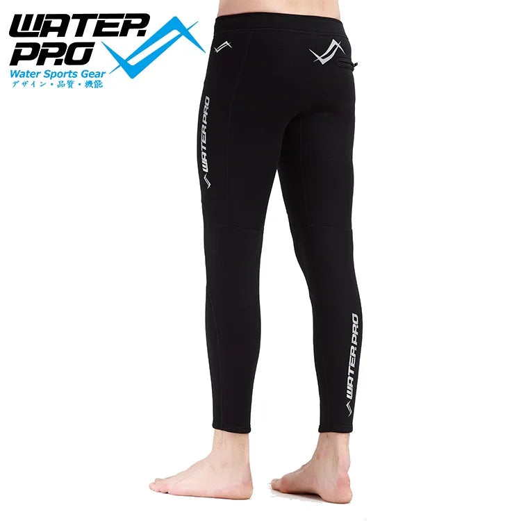 Water Pro 3mm Diving Thermal Long Pants Wetsuit Scuba Diving Free Diving