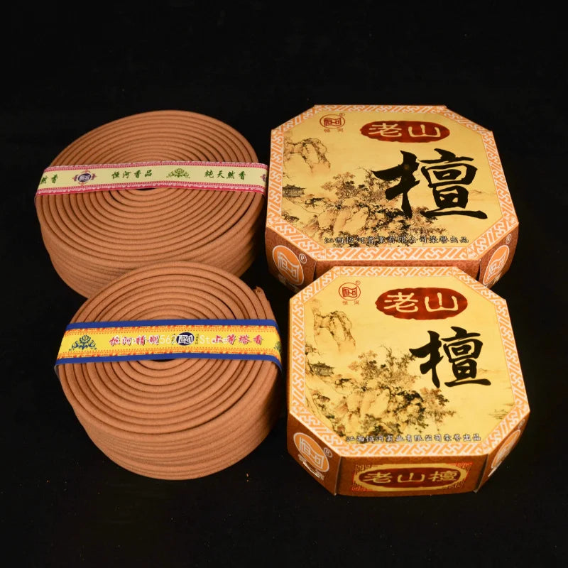 12/24 Hours Laoshan Sandalwood Panxiang Natural Smell Incense