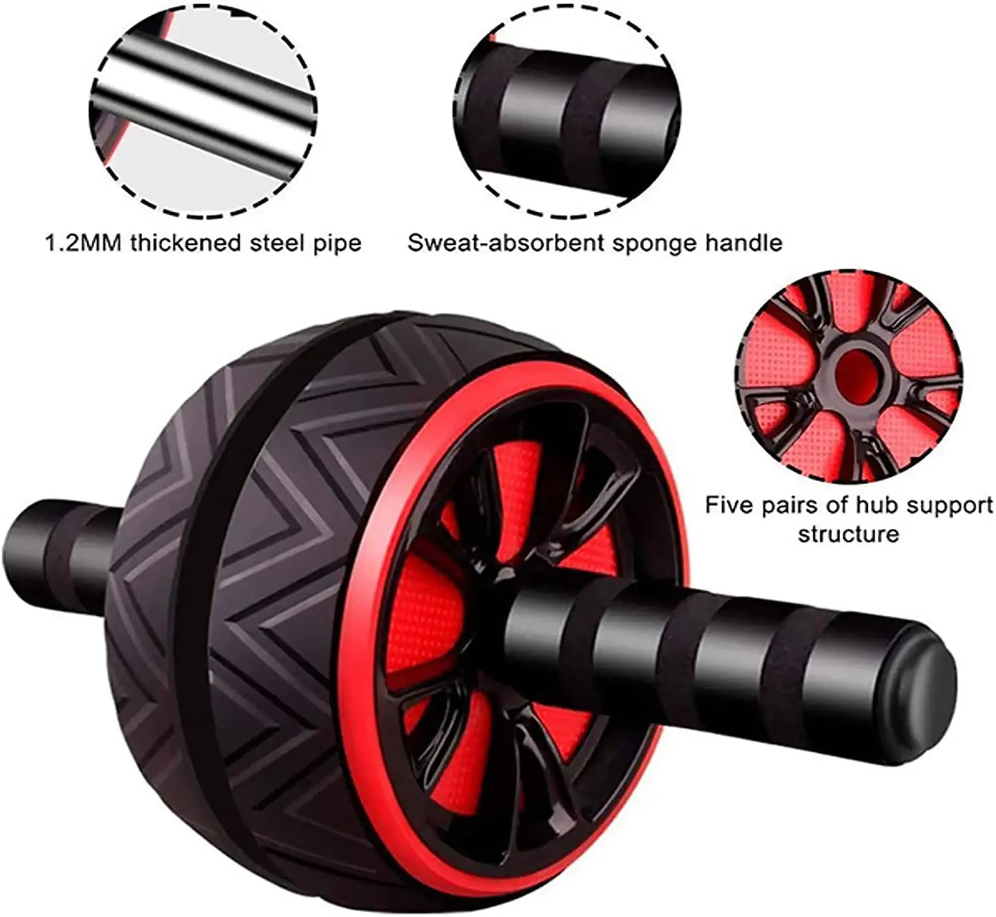 Abdominal Wheel Roller for Home Exercise, Body Building, Ab Roller, Fitness Trainer